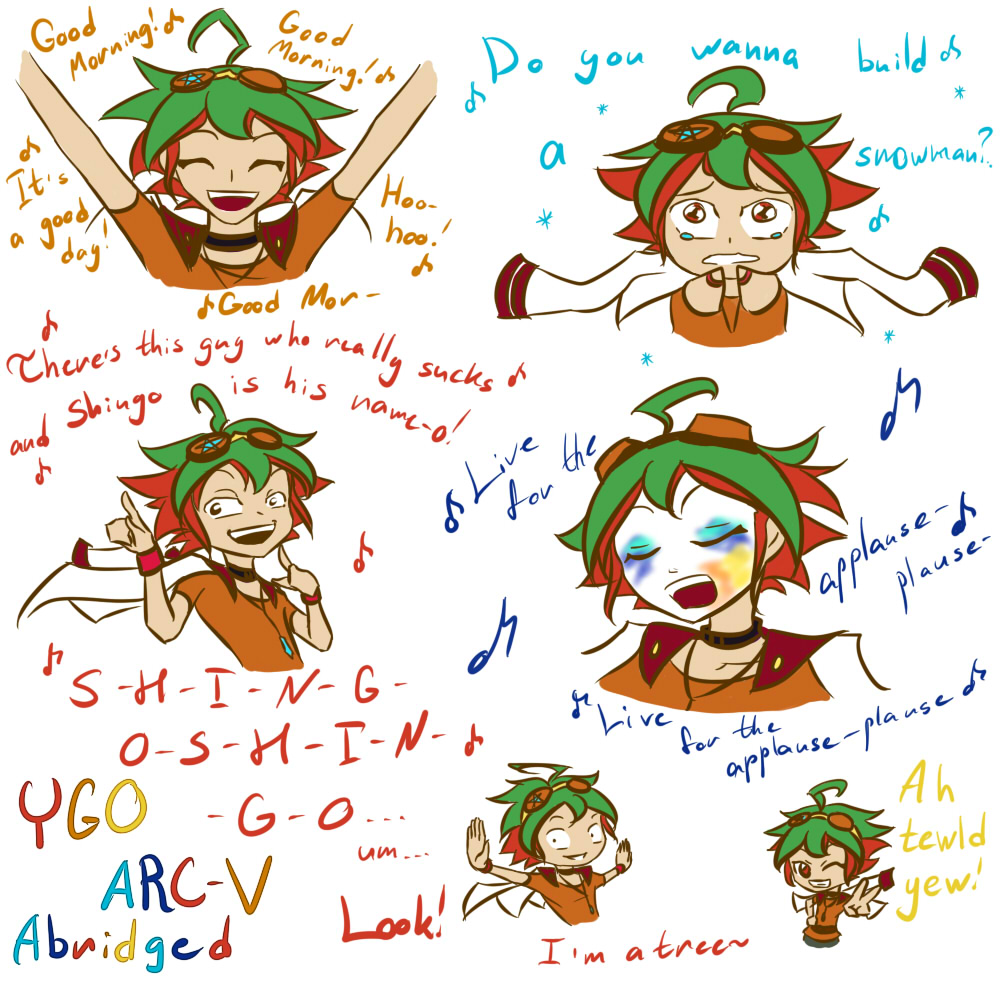 Yuya Sakaki Abridged By Tanitak On Deviantart