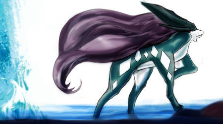 Legendary Aurora Pokemon Suicune