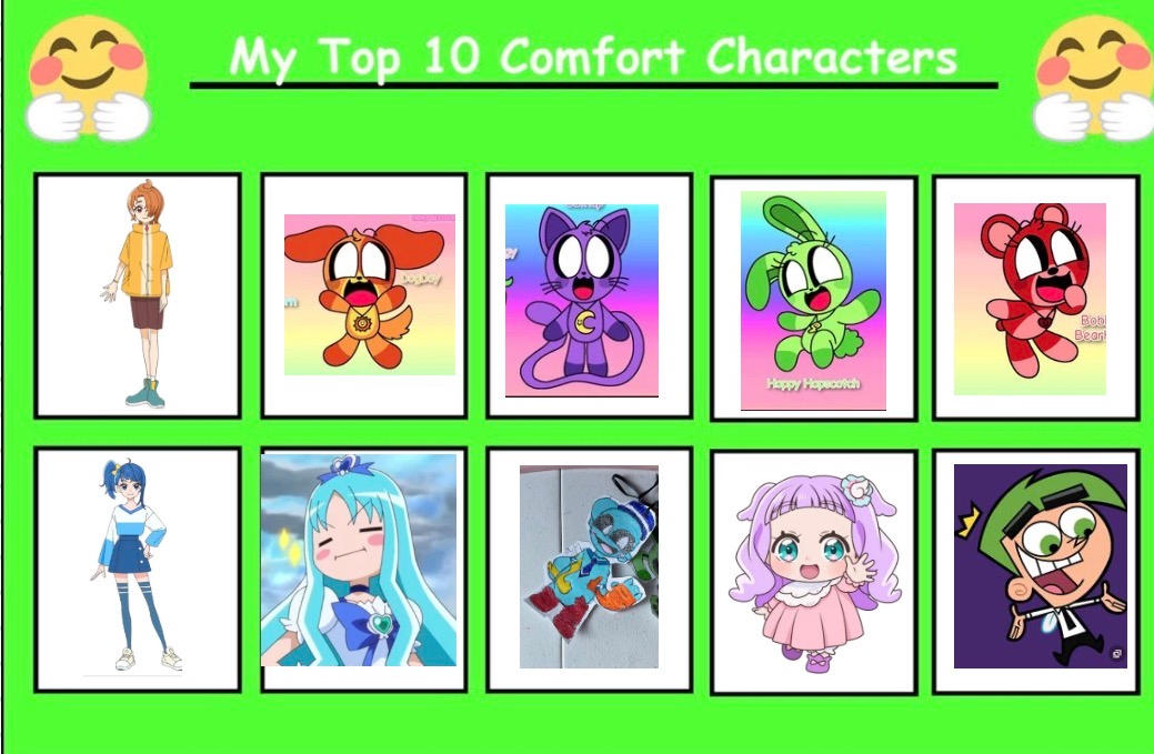 Suave Characters My 10 comfort characters by Precureloves on DeviantArt