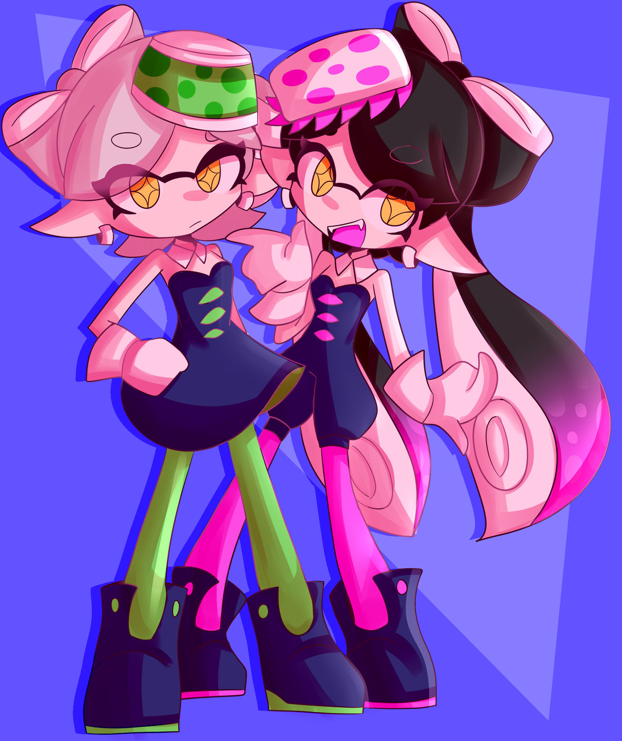 Squid Sisters By CapitalCalamiti On DeviantArt squid-sisters-by-capitalcalamiti-on-deviantart