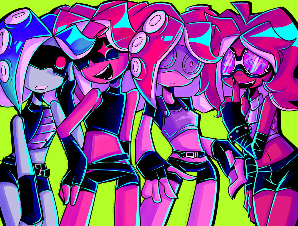 Rival Octolings by CapitalCalamiti on DeviantArt
