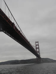 Grey Skies - Golden Gate Bridge