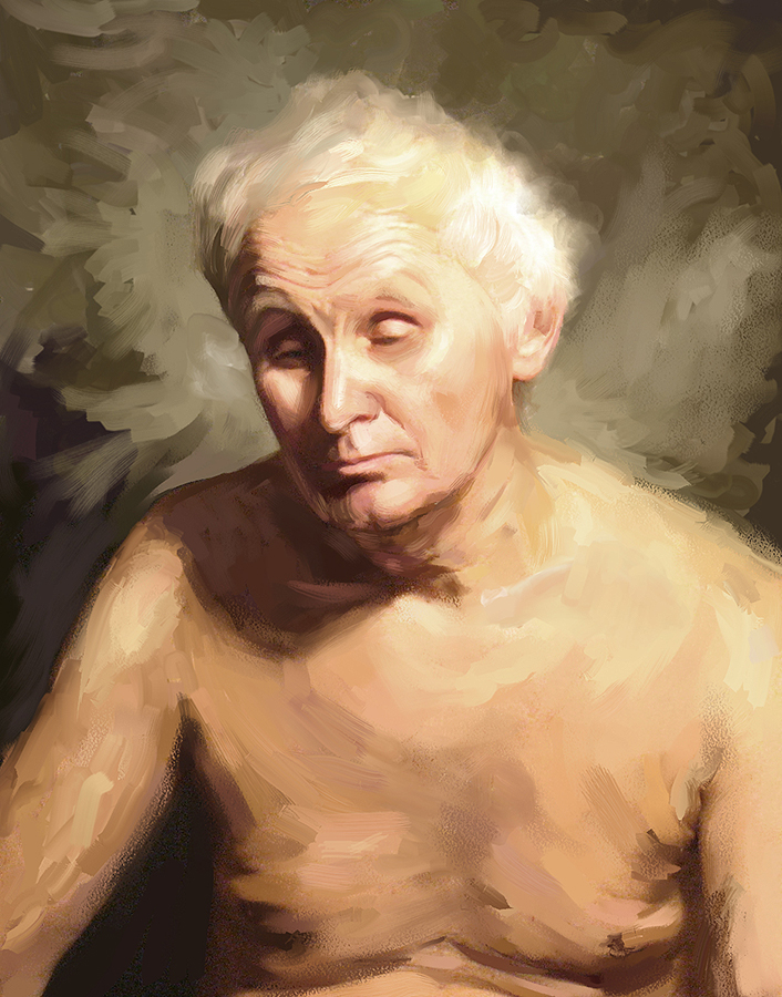 Old man portrait