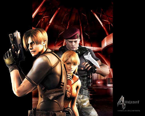 Resident Evil 4 Wallpaper: Leon and Ashley - Minitokyo