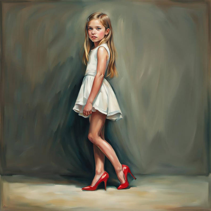 Young Girl In High Heels by smithca1988 on DeviantArt
