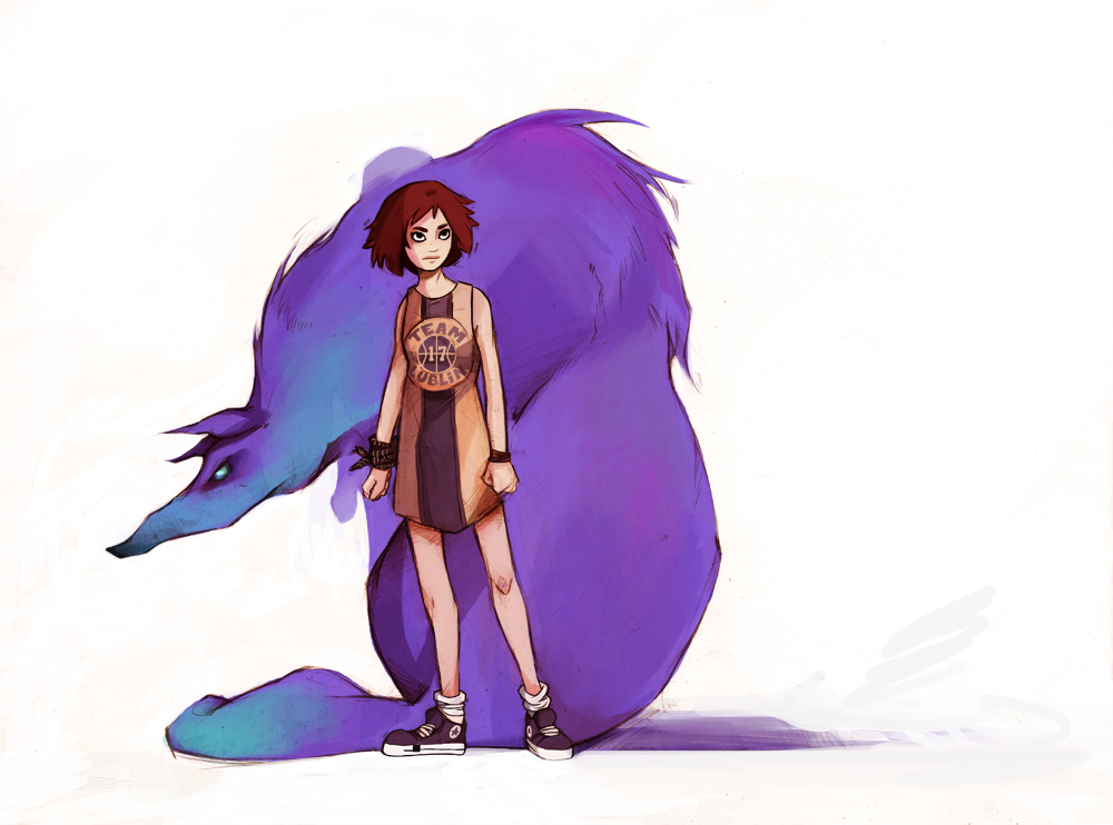 Charlie and Shadow by beiibis