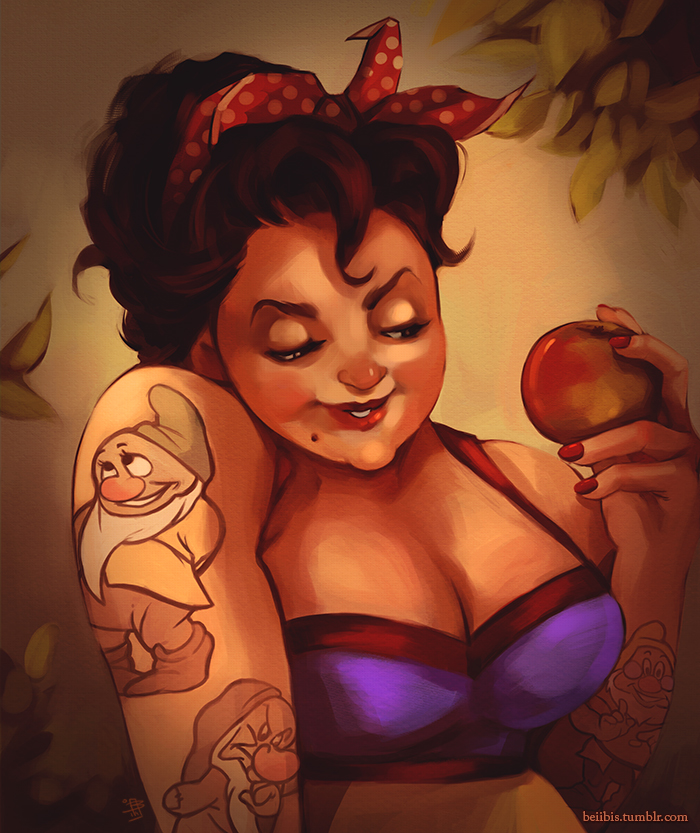 Pin up Snow White by beiibis