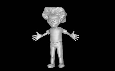 Toon Model Z brush