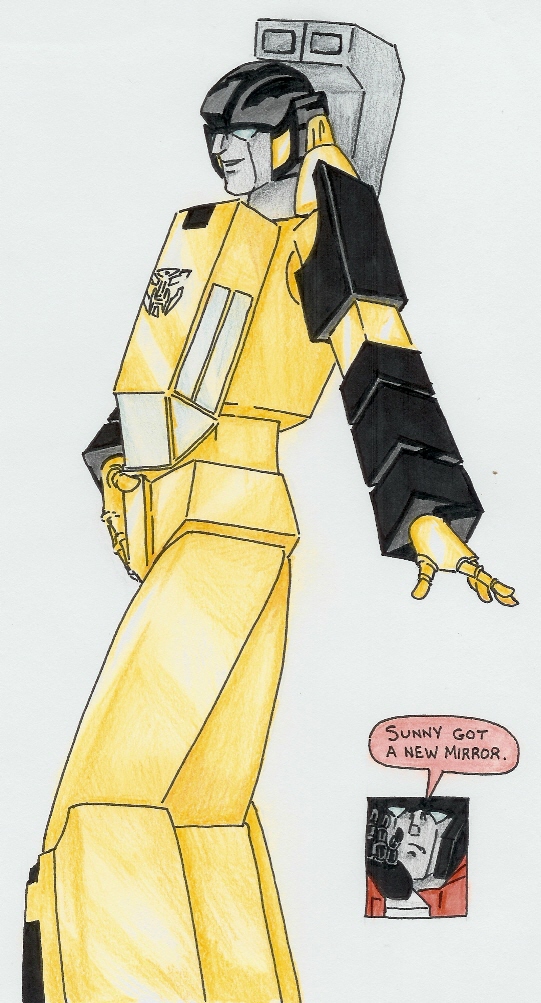 Sunstreaker's Striked Pose