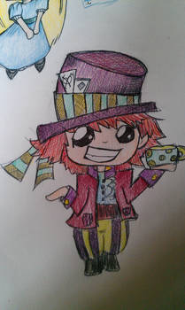 Chibi Mad Hatter Sketch