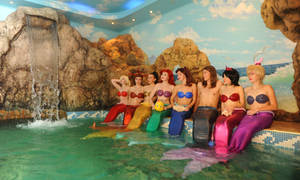 group of mermaids me as Aquata