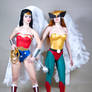 Wonder Woman and  Hawkgirl cosplay