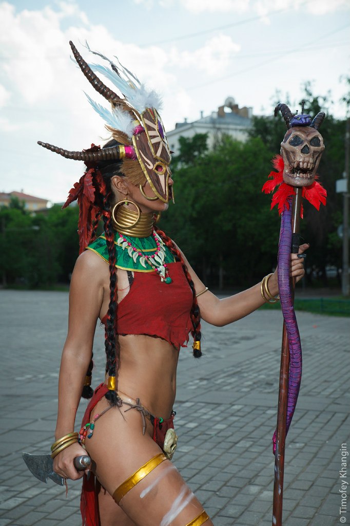 Whitch Doctor cosplay from Diablo III