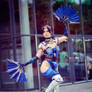 Kitana from MK X cosplay