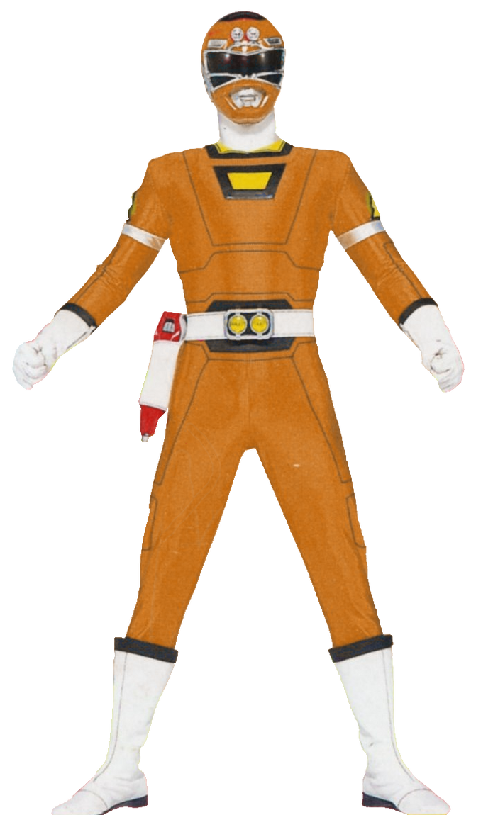 Power Rangers Turbo- Orange Ranger by 99trev on DeviantArt