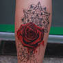 Sacred rose tattoo