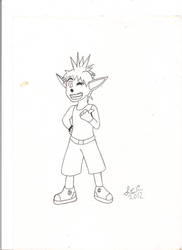 Crash Bandicoot (personified)