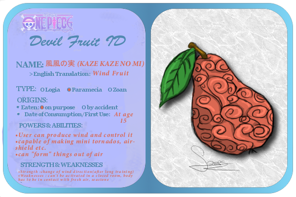 One Piece Devil Fruit Id By Kekemango On Deviantart