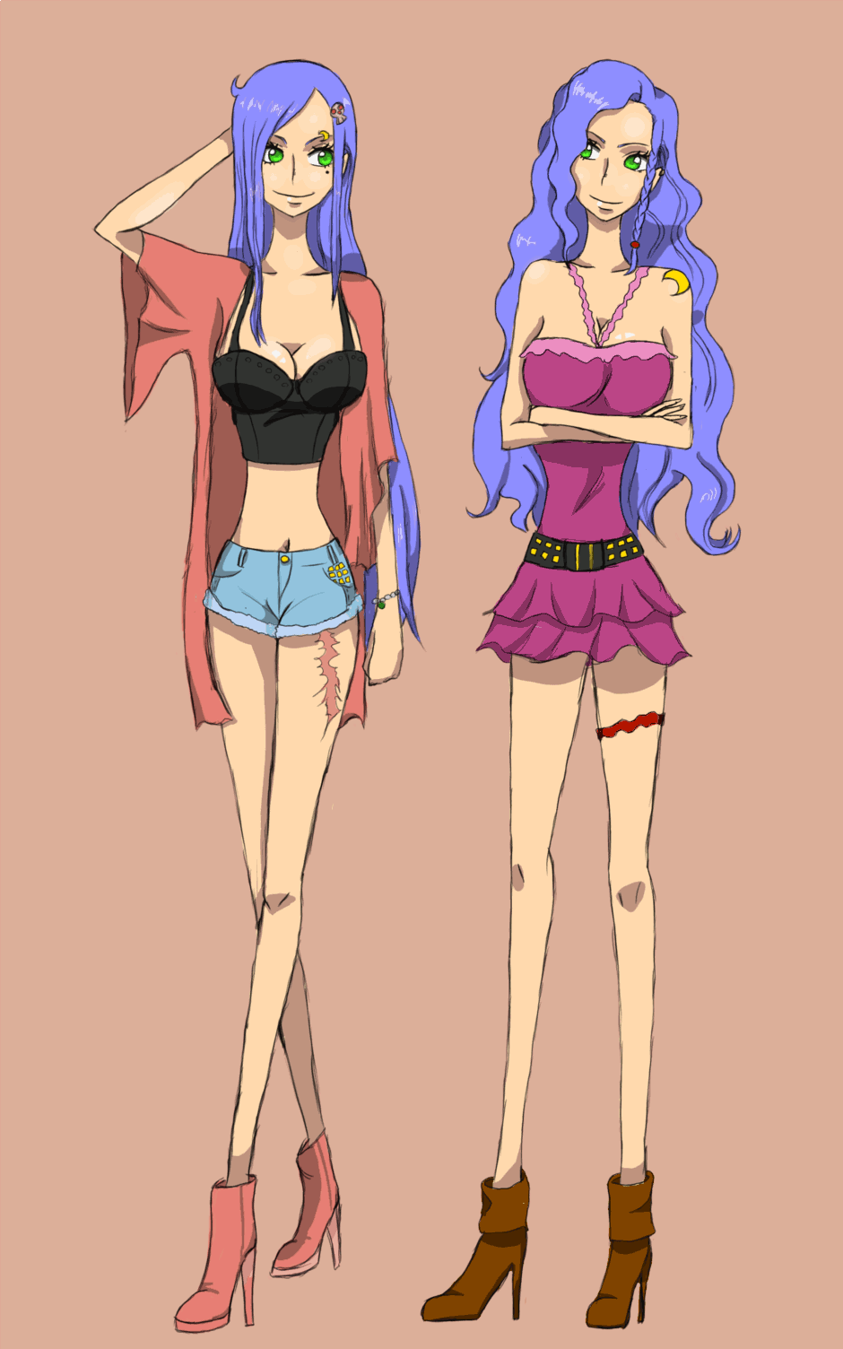 Michi Mika Dressrosa Outfits By Kekemango On Deviantart Michi Mika Dressrosa Outfits By Kekemango On Deviantart