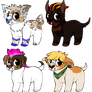 woofs adoptables (4/4 open)