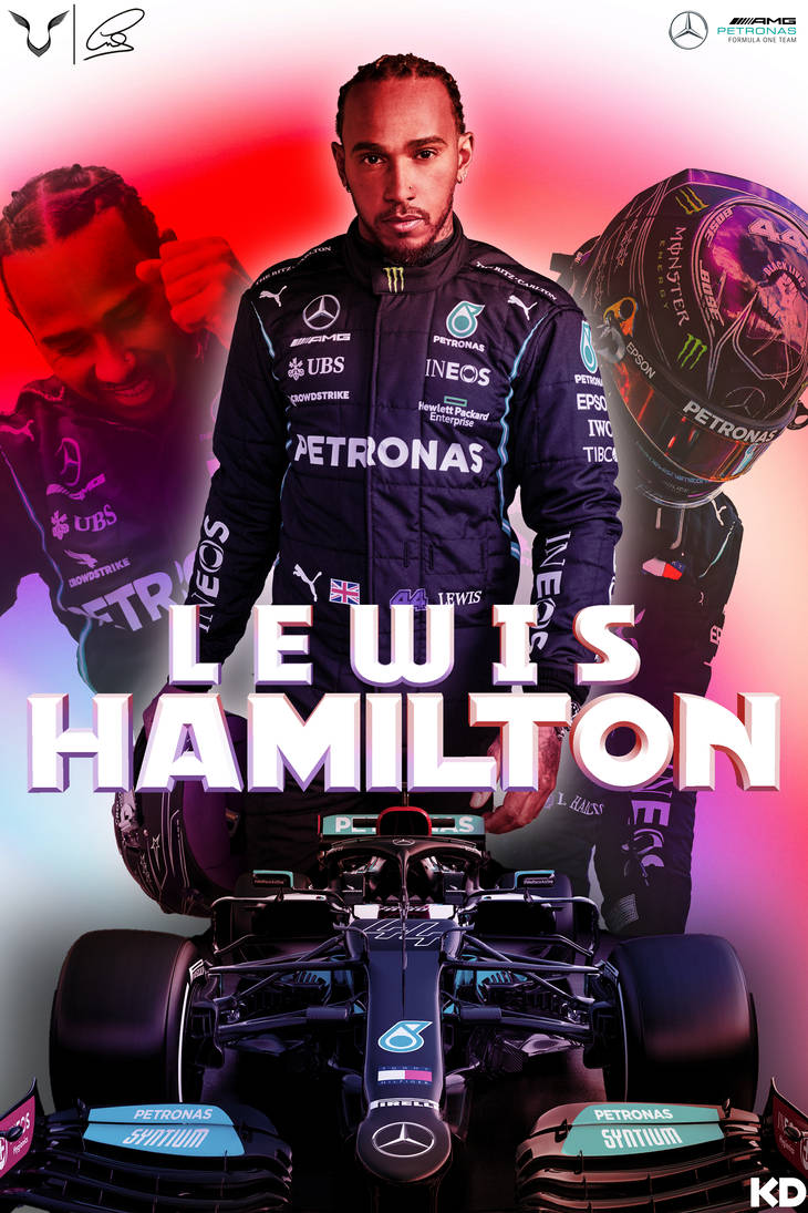 Lewis Hamilton Poster F1 by manbehindthecamera10 on DeviantArt