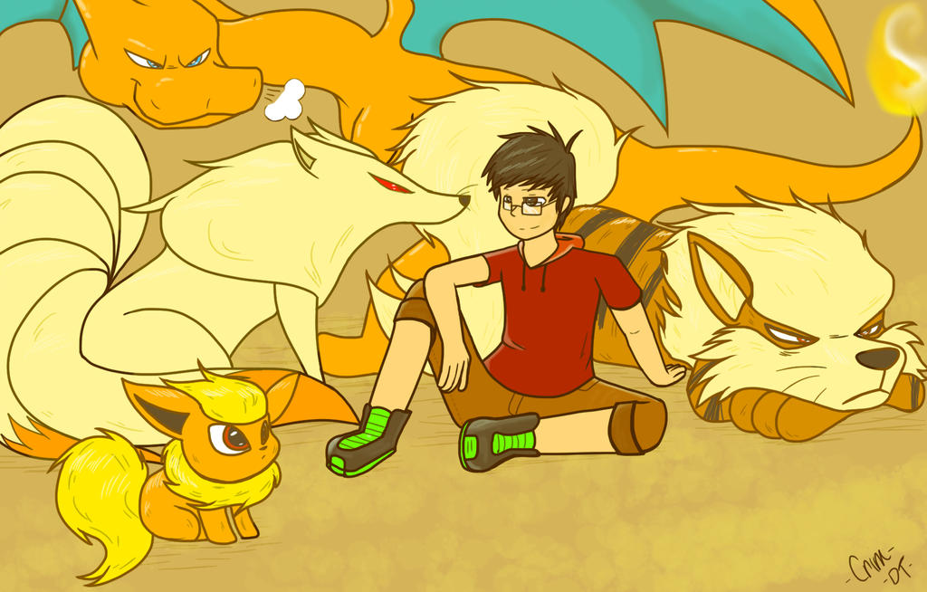 My Pokemon Team by SomniumFox on DeviantArt