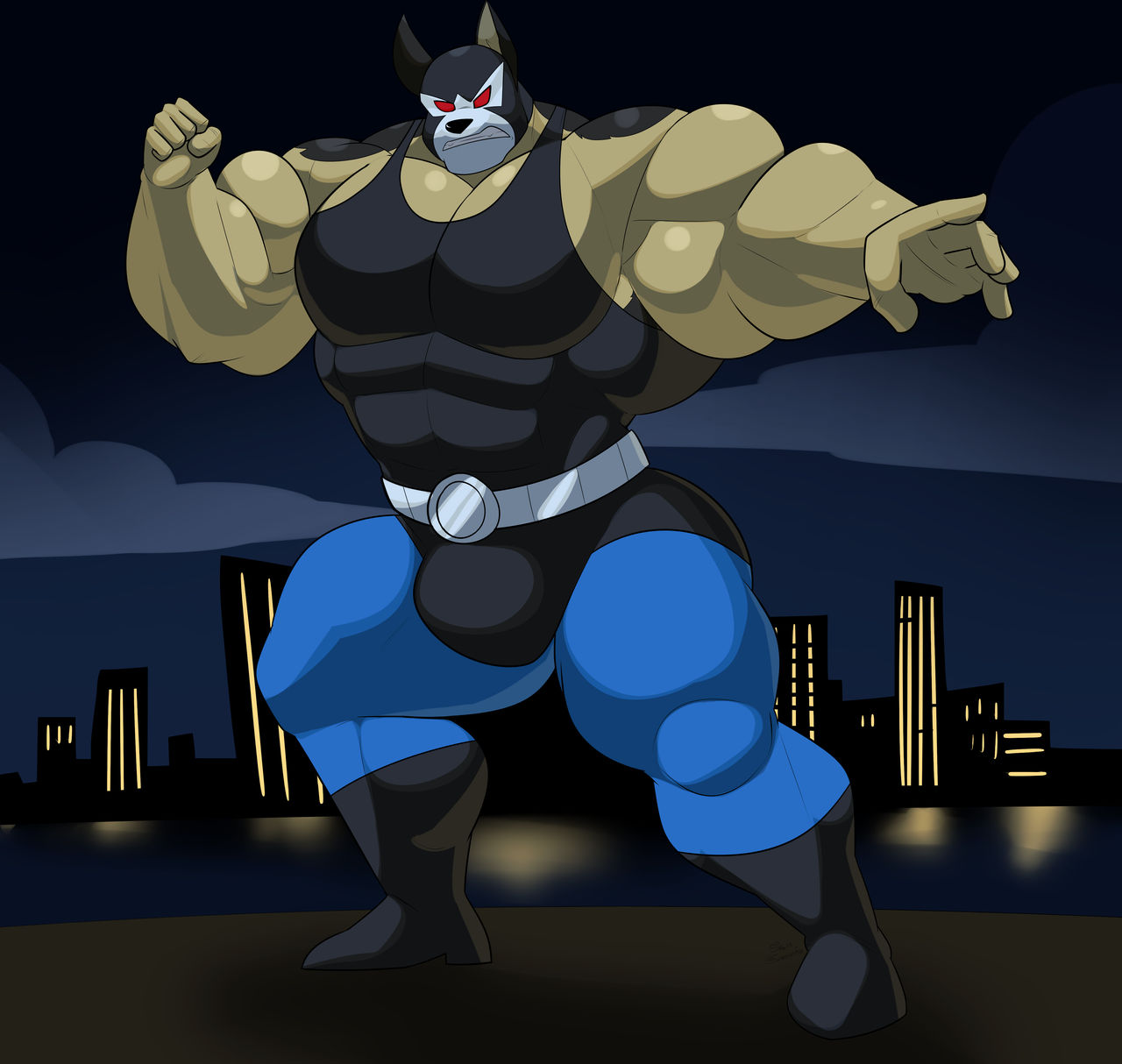 She Bane Deviantart Commission - Big Bad Shep Bane by SomniumFox on DeviantArt