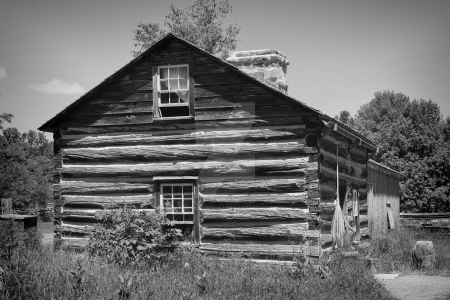 Old house in Upper Canada Village, Ontario, Canada