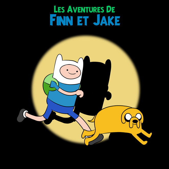 The Adventures of Finn and Jake (tintin style)