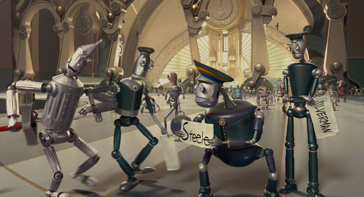 4robots 4 robots characters by amymoohey on DeviantArt