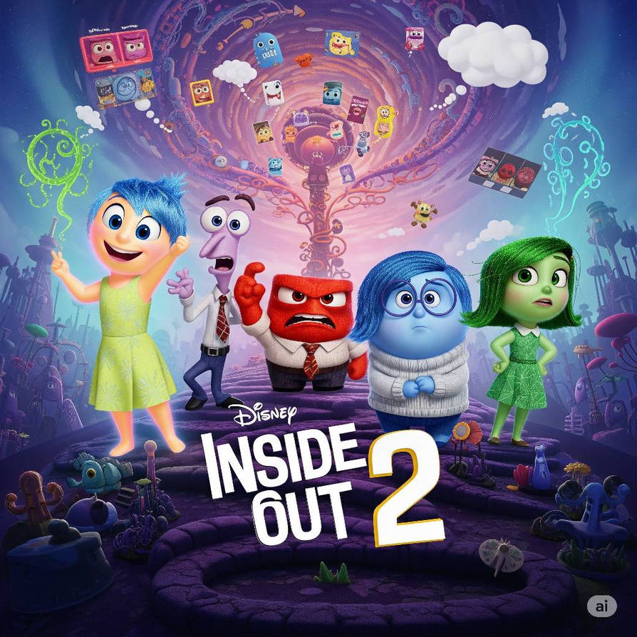 Inside Out Ii Deviantart Inside out 2 Poster by amymoohey on DeviantArt