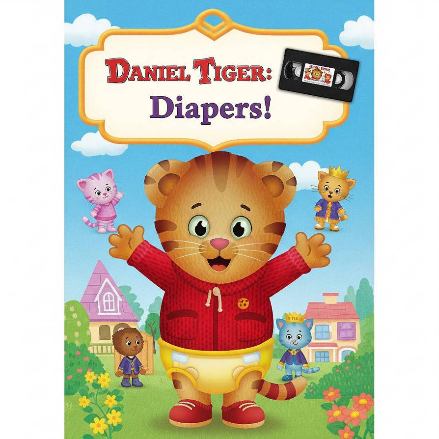 Daniel Tiger Deviantart Daniel tiger: diapers! VHS by amymoohey on DeviantArt