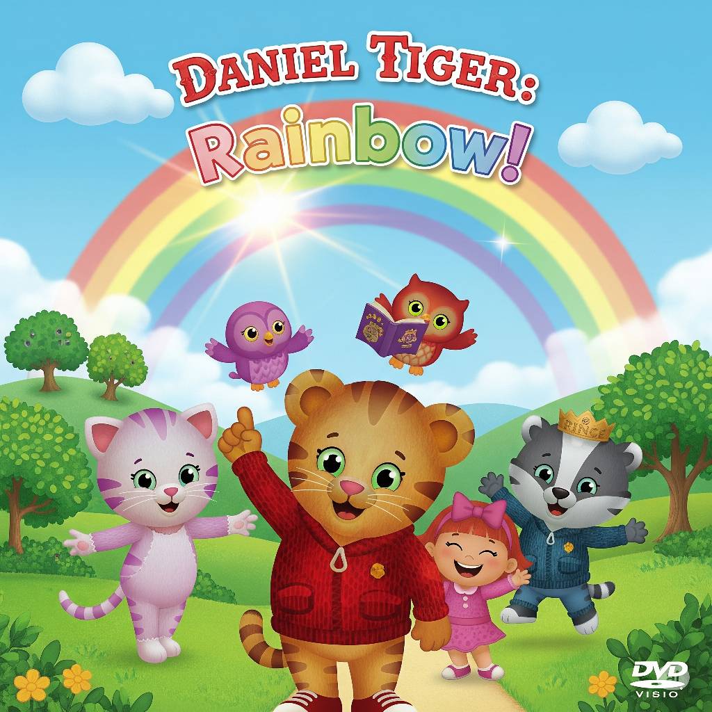 Daniel tiger: rainbow! DVD by amymoohey on DeviantArt