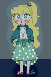 Star Butterfly in a Light-up Skirt