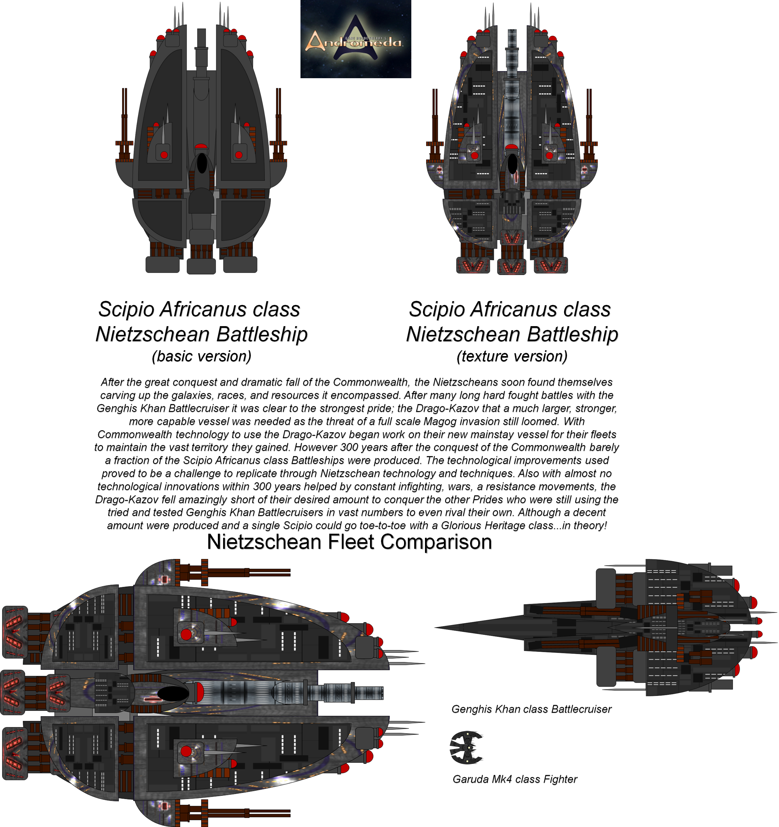 Gene Roddenberry's Andromeda by LykanHybrid on DeviantArt