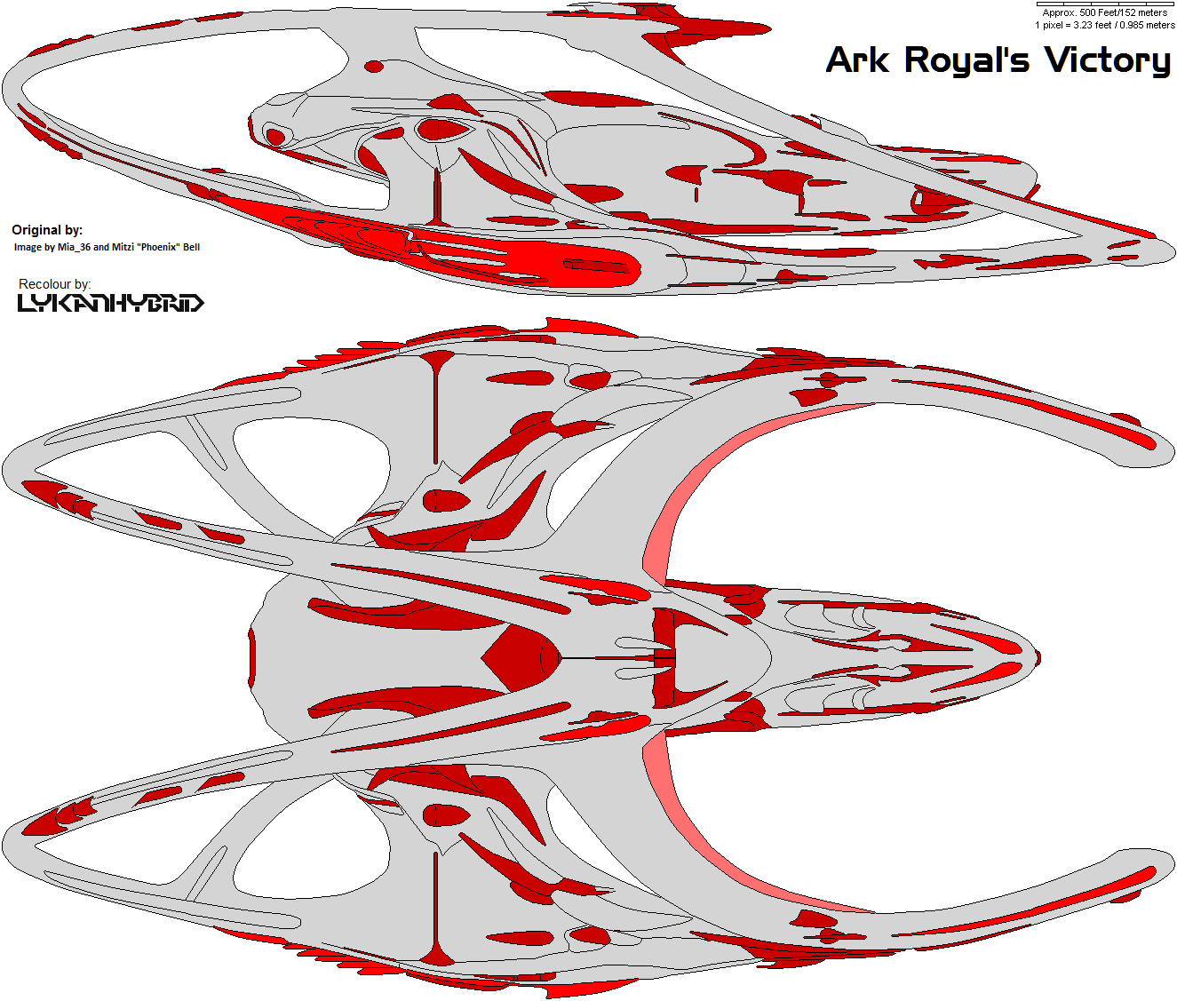 Glorious Heritage Class - Ark Royal’s Victory by LykanHybrid on
