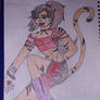 Werecat Woman (Coloured Version)