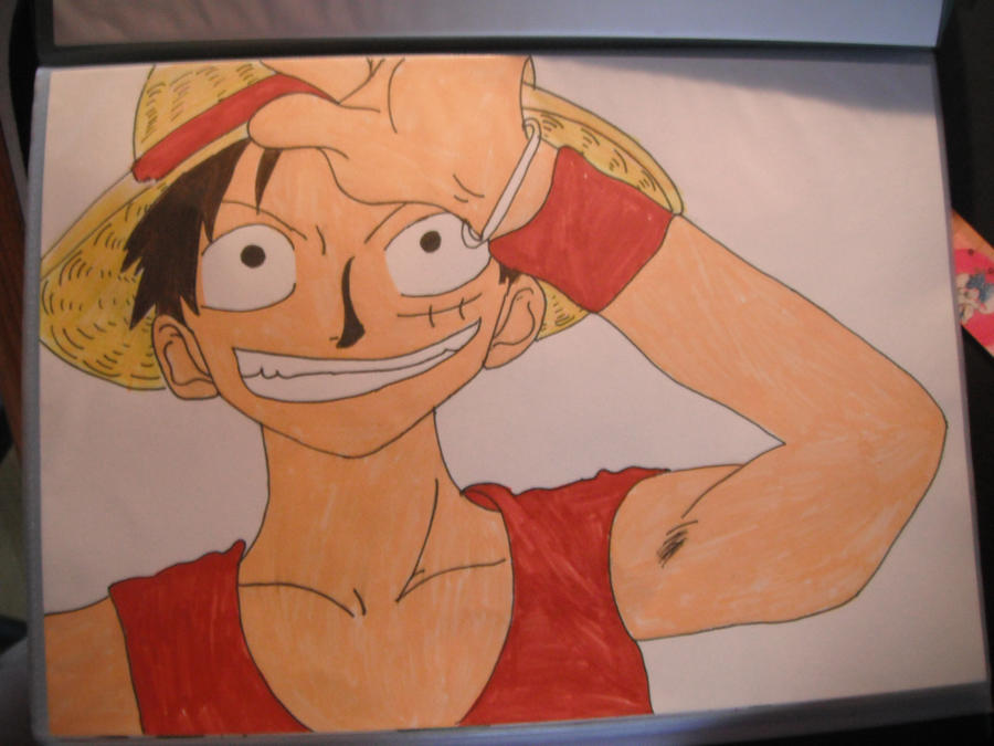 luffy le chapeau de pailles by jujupilzchampignon on DeviantArt