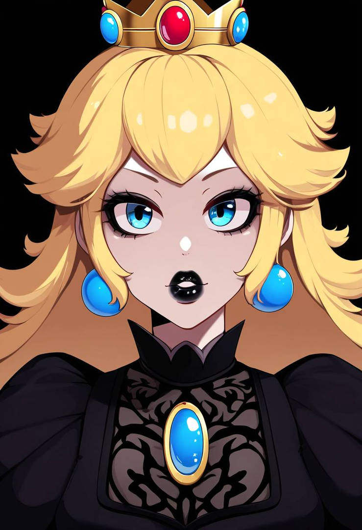 Dark Princess Peach by DigitalDreamWeave on DeviantArt