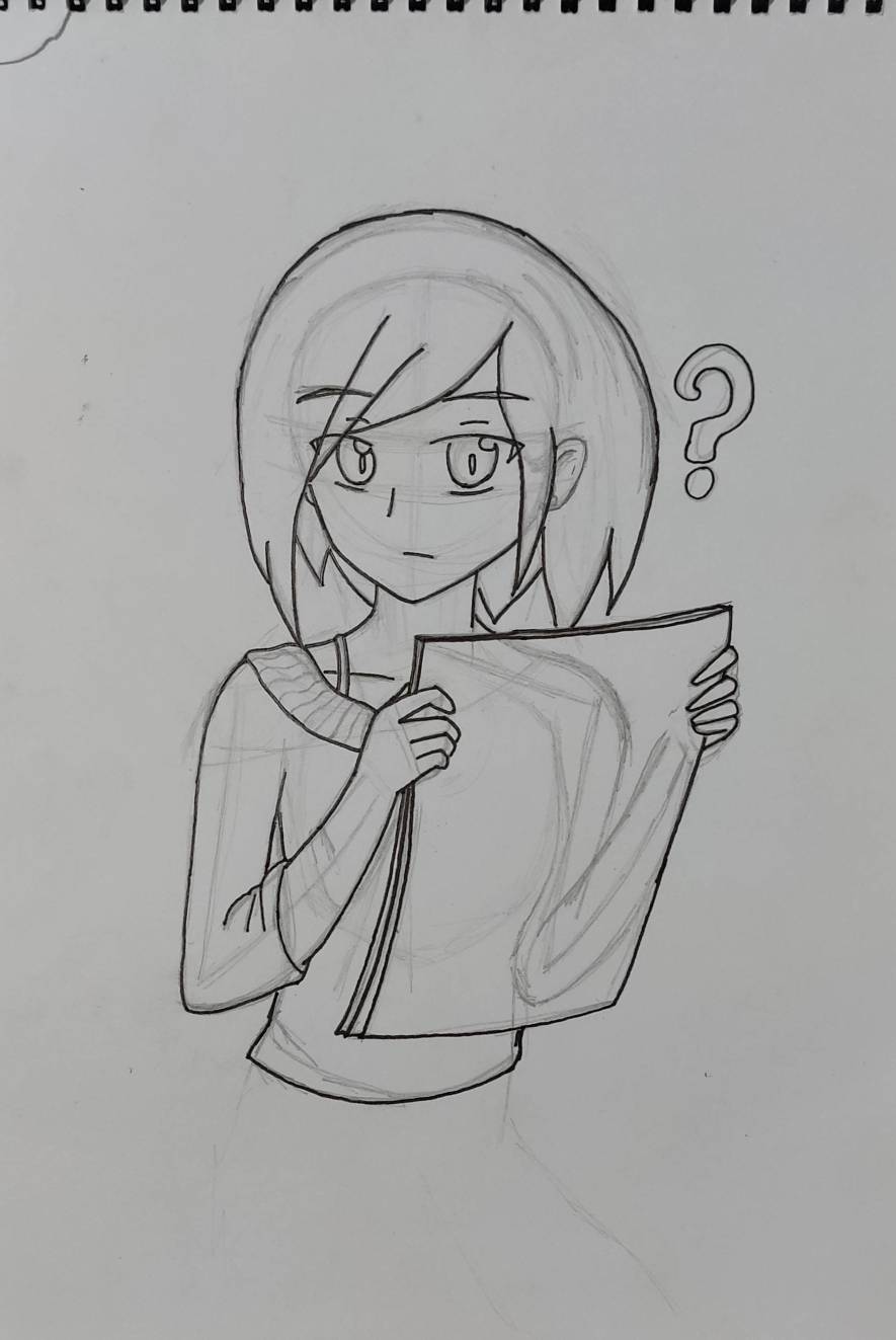 Drawing Anime School Girl With Pencil by DrawingTimeWithMe on DeviantArt