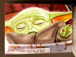 baby Yoda ACEO #298