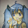 My attempt at drawing Hatsune Miku!