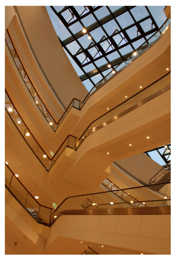 Stairway to shopping heaven