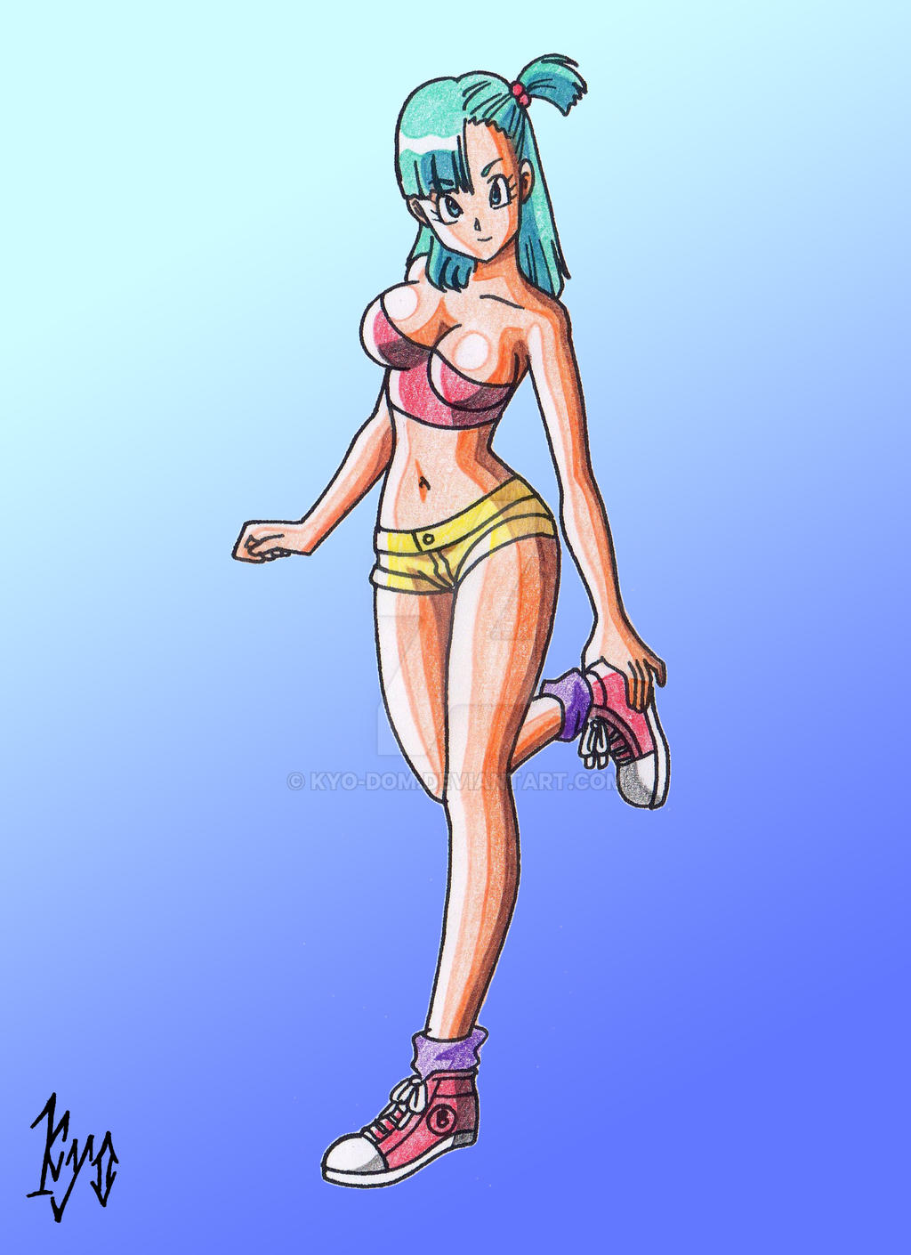 Bulma dragon ball z by kyodom on DeviantArt Bulma dragon ball z by kyodom on DeviantArt