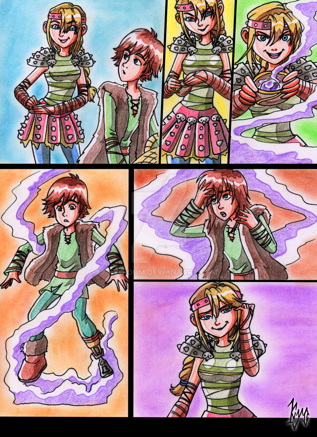 Httyd Rune Character HTTYD-Astrid, hiccup and the mysterious rune 1 by kyo-dom on DeviantArt