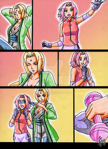 Tsunade and Sakura - if you wanna be like me 1