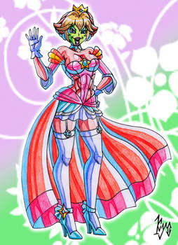 Princess Peachdaisalina Masked