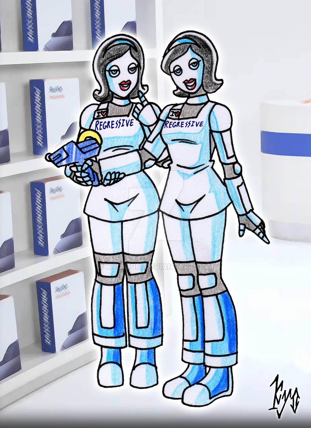 Flabot TG - Factory Flobot 6 by kyo-dom on DeviantArt