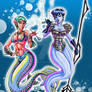 Reboot - Dot and Andrala, sea mermaids