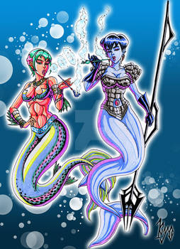 Reboot - Dot and Andrala, sea mermaids